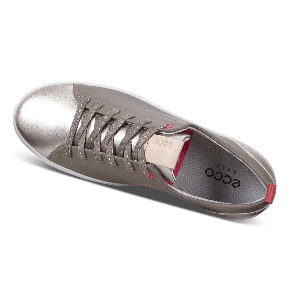 Women's Ecco Soft Golf Shoes Grey | Canada 132AHK